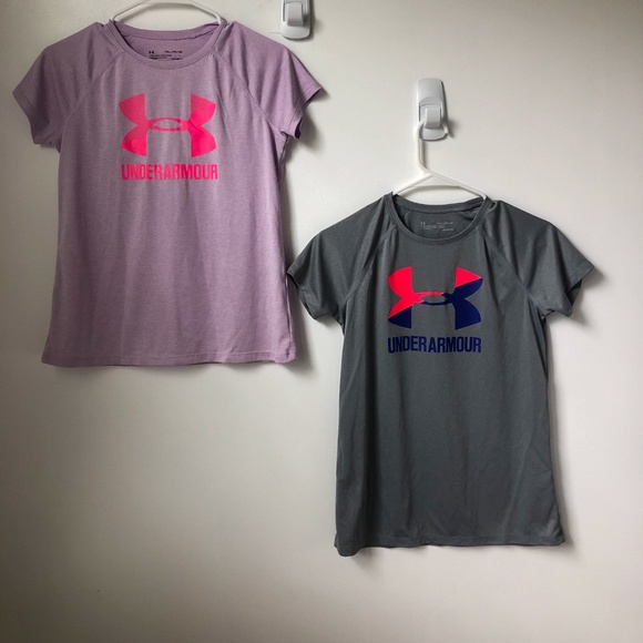 Under Armour Other - Girls SET OF 2 Under Armor Loose Fit Tees